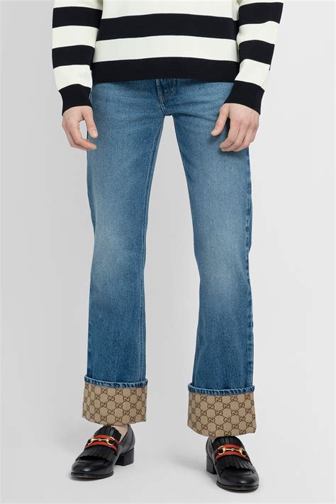 jeans gucci con scritte uomo|gucci jeans for women.